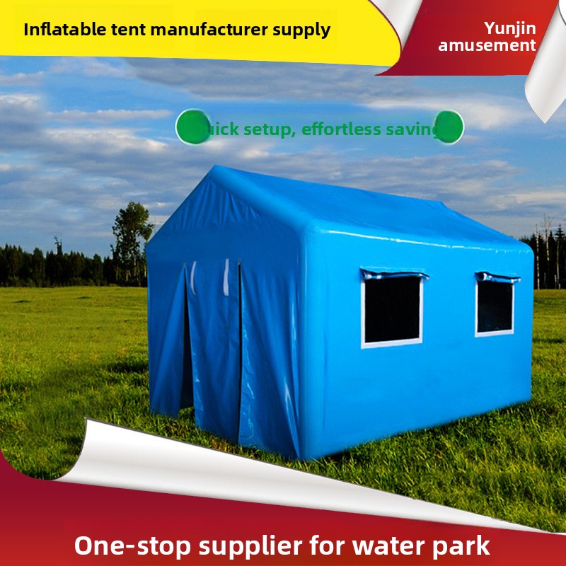 Alloggio gonfiabile popolare per il campeggio, tenda da esterno terrestre, casa mobile trasparente a bolla con cielo stellato_voghion.com