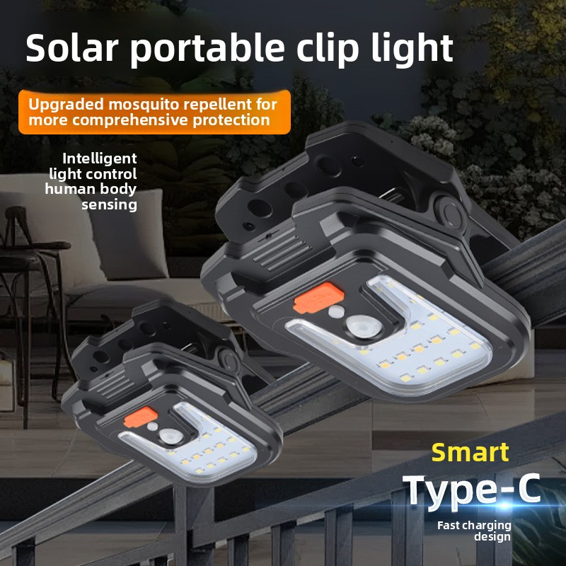 Solar Led Garden Light For Camping Outdoor Sensor Lamp Waterproof_voghion.com