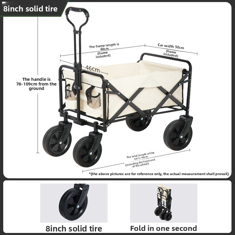 Kokkupandav matkakäru käru väliüritusteks ja sisseostudeks_voghion.com