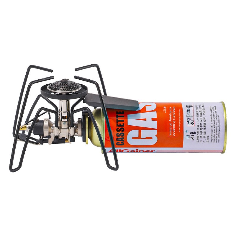 Arzător de camping pe gaz rezistent la vânt putere reglabilă_voghion.com