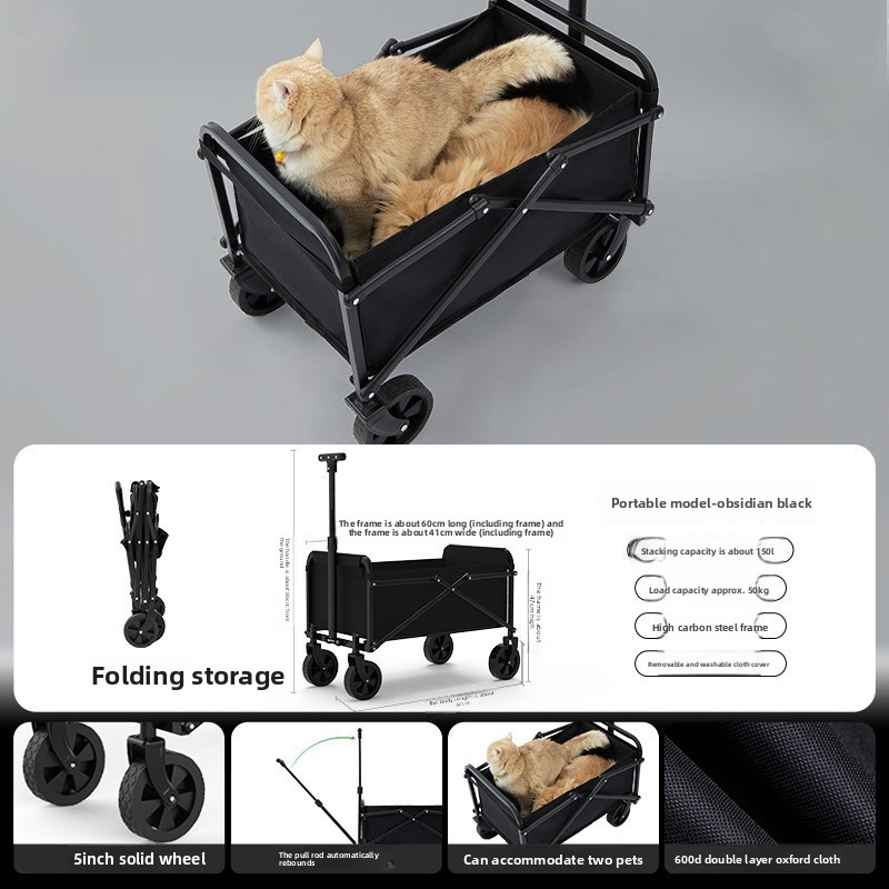 Sammenklappelig campingvogn til picnic og markedsboder_voghion.com