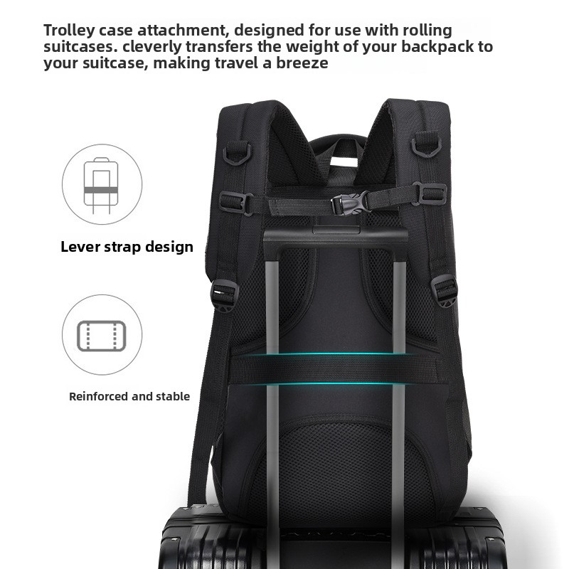 Herren Business Rucksack Mit Laptopfach Für Reise Und Freizeit_voghion.com
