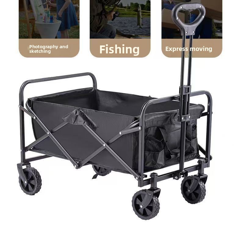 Outdoor Folding Camping Cart For Picnic And Off-road Use_voghion.com
