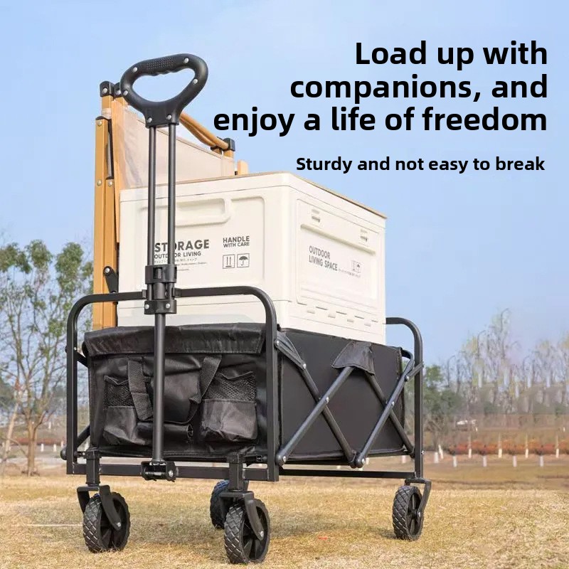 Outdoor Folding Camping Cart For Picnic And Off-road Use_voghion.com