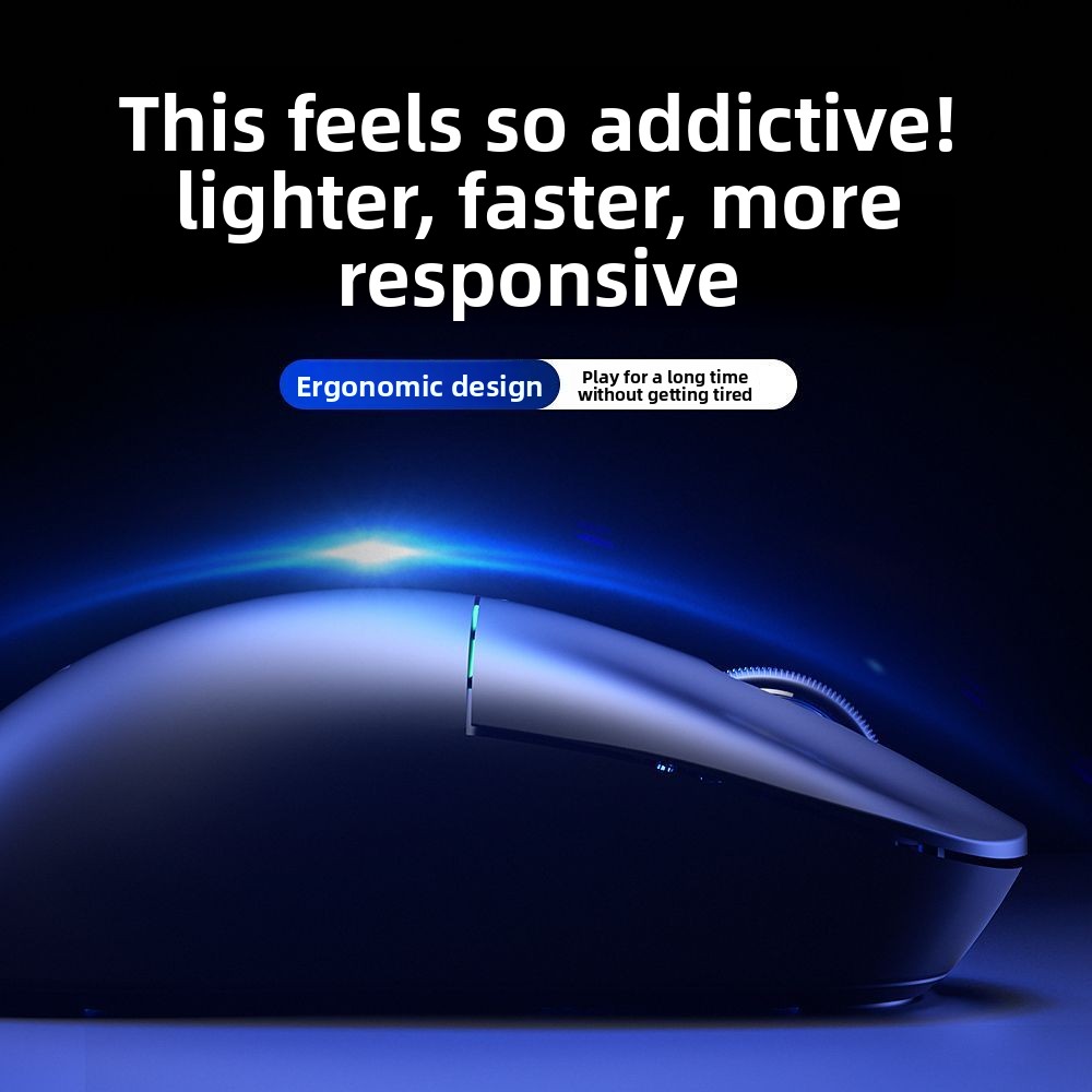 Fire Wing Star M706 Kabellose Bluetooth-Maus mit drei Modi, leicht, wiederaufladbar, für E-Sport, Gaming, Computer und Büro_voghion.com