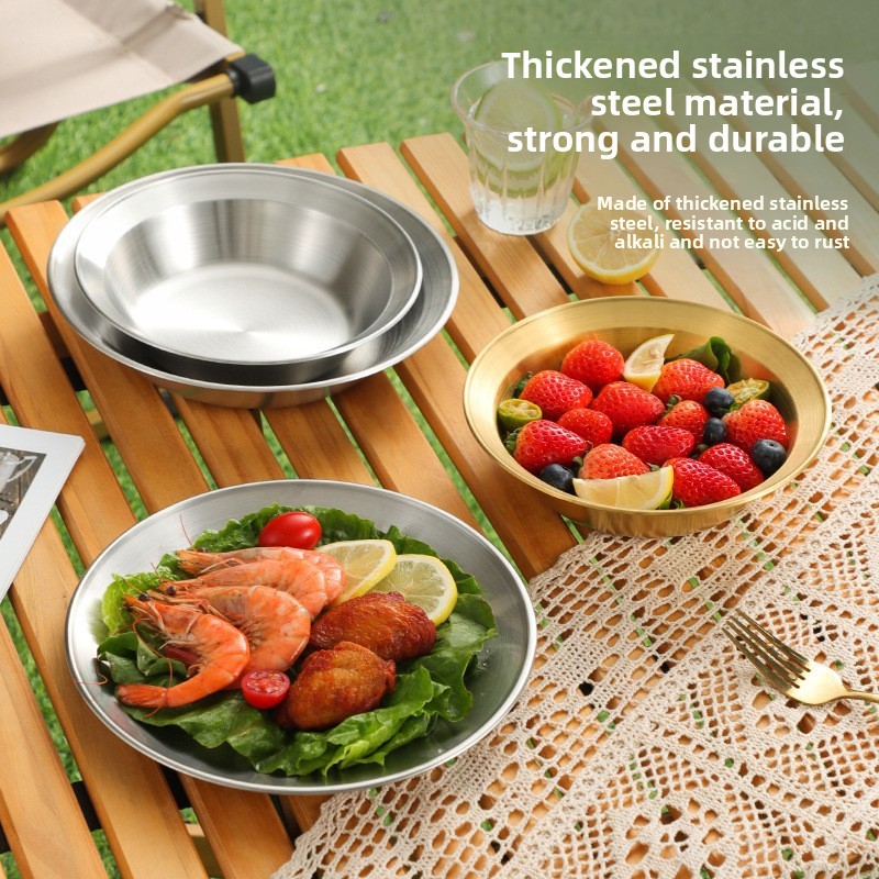 Set da campeggio 4 pezzi in acciaio inossidabile_voghion.com