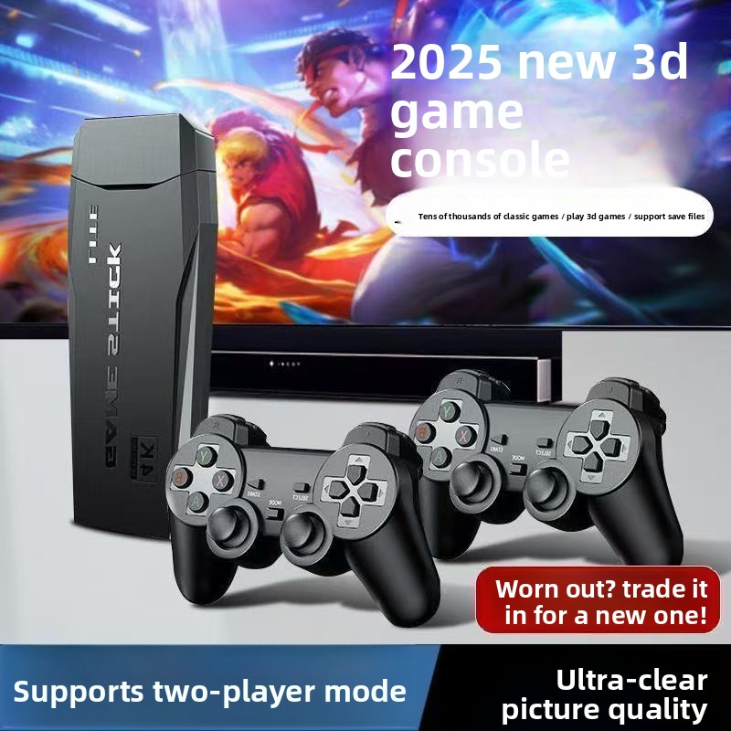 M8 hd tv game console voor thuis met twee draadloze controllers_voghion.com