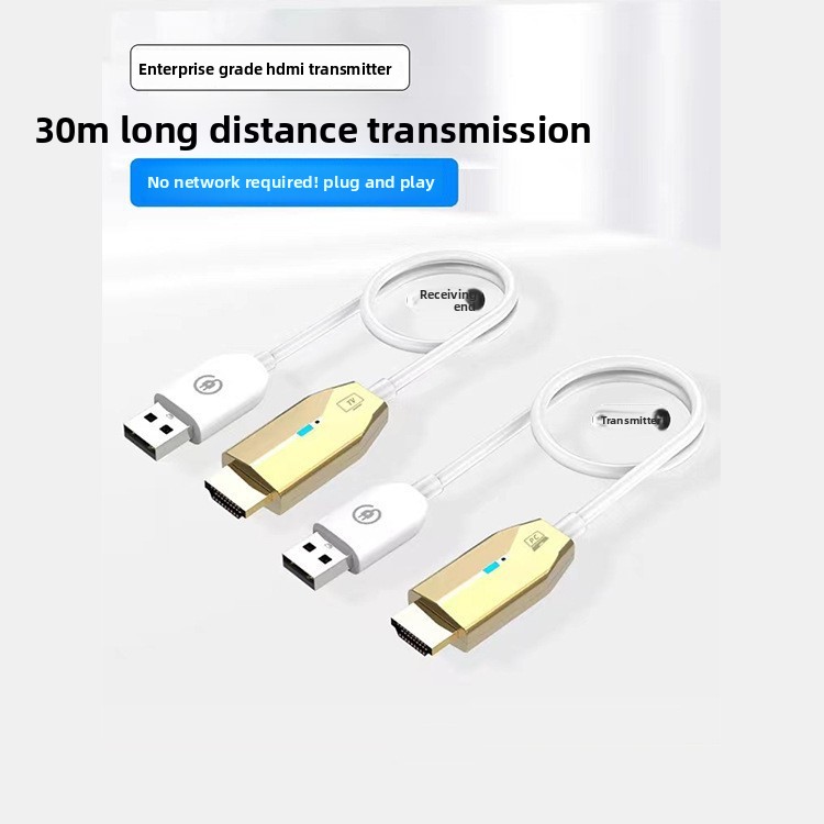 Estensore HDMI per video ad alta definizione 4K, laptop, TV, schermo wireless, proiettore_voghion.com