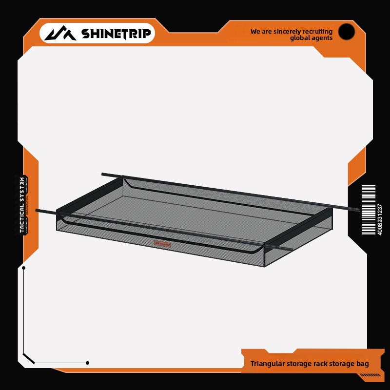 ShineTrip Filet de camping extérieur, sac trépied portable, support de rangement pour filtre à eau_voghion.com