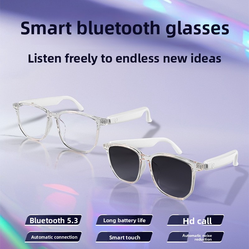 Smart Glasses With Bluetooth Audio Uv400 Protection And Camera_voghion.com