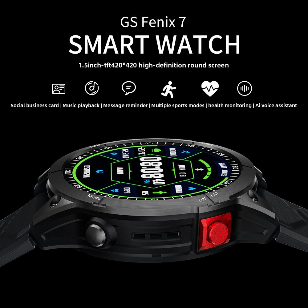 Smartwatch de moda con llamada por voz nfc y esfera dinámica_voghion.com