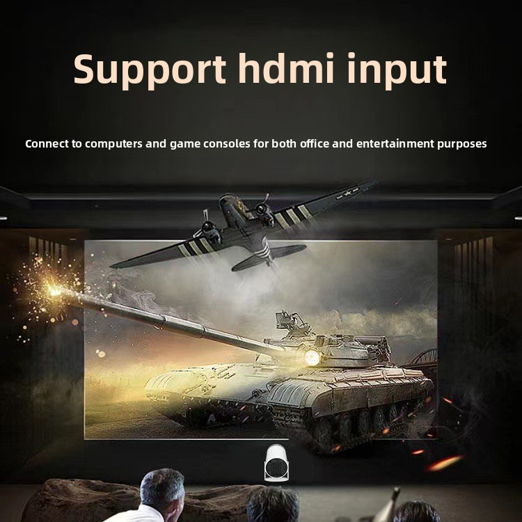 HY300, bestseller transfrontaliero, mini smart TV portatile a forma di barile con WiFi, versione Android Pro, alta definizione, ideale per la casa._voghion.com