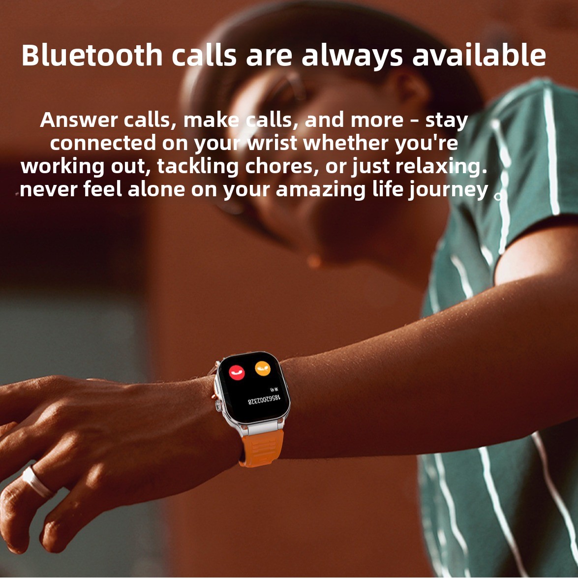 G40 Smart Watch With Bluetooth Calling And Large Metal Screen_voghion.com
