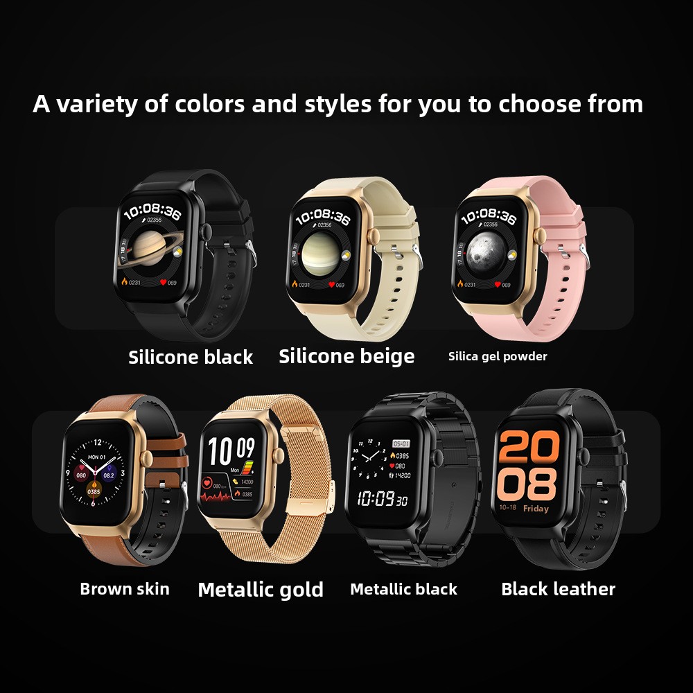 Montre connectée avec mesure non invasive du glucose et du cœur_voghion.com