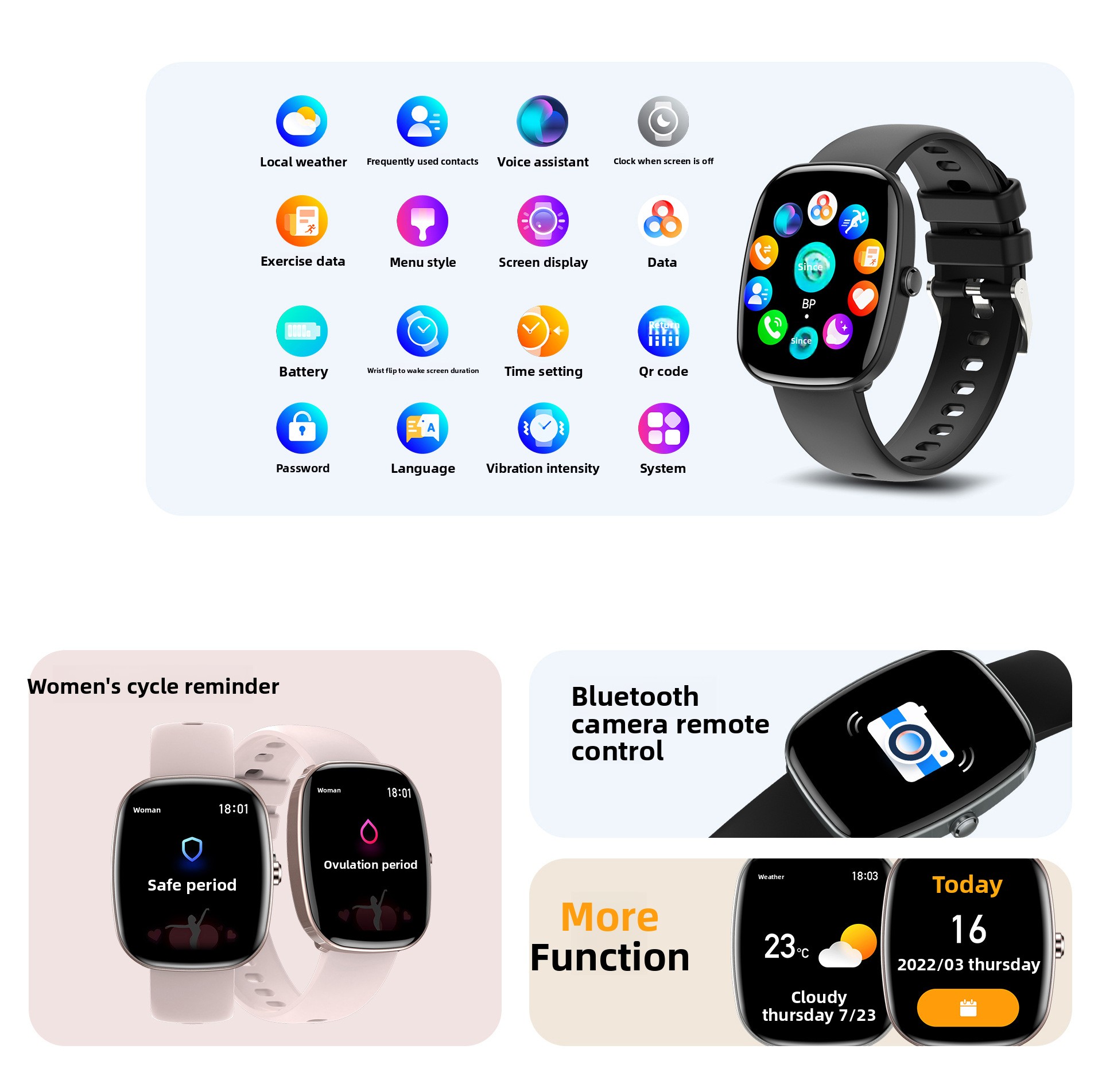 S5 Smartwatch With Bluetooth Calling And Long Battery Life_voghion.com