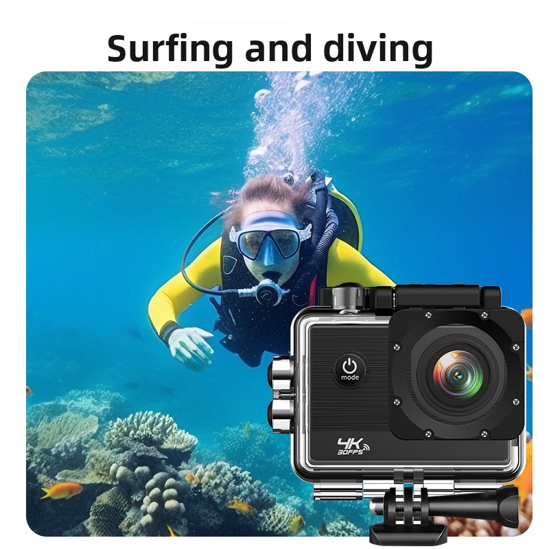 Waterdichte 4k sportcamera met wifi en bewegingsdetectie_voghion.com