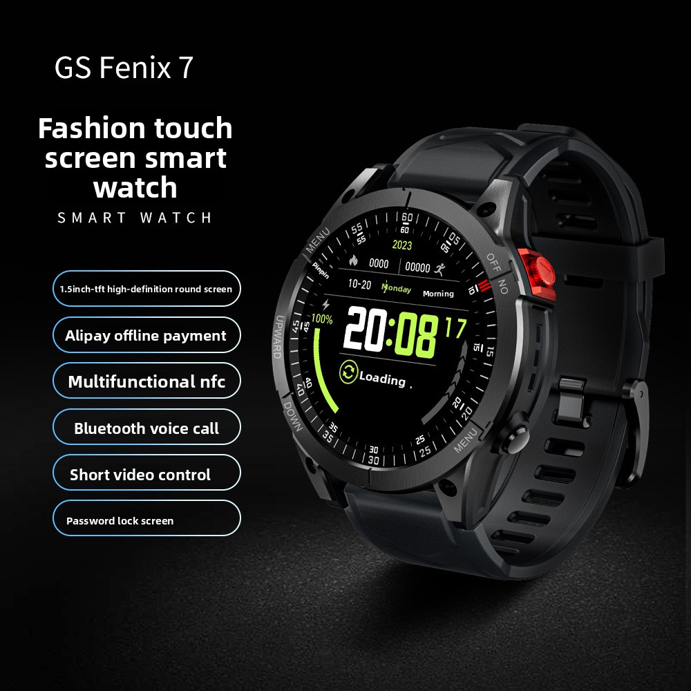 Smartwatch de moda con llamada por voz nfc y esfera dinámica_voghion.com