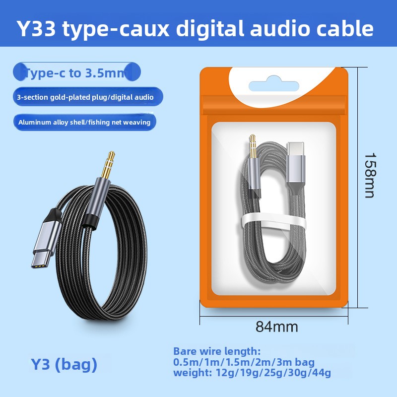 AUX-Auto-3,5-mm-Audio-Typ-C-Kopfhörer-Computer-Lautsprecher-Mikrofon-Handy-Soundkarte Live-Streaming-Verbindungskabel_voghion.com