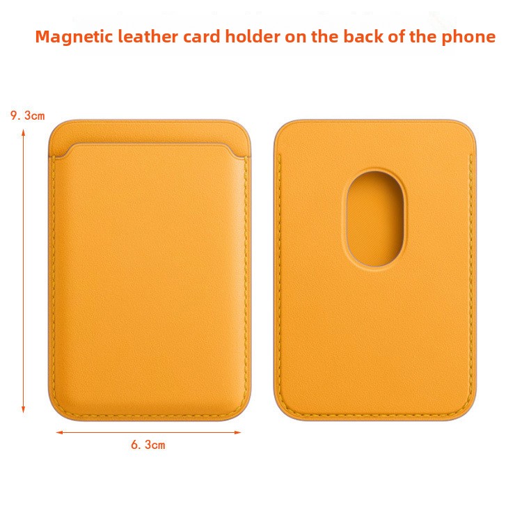 Magnetic Leather Card Case For Iphone 13 And Iphone 13 Pro Magsafe_voghion.com