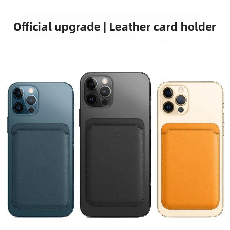 Magnetic Leather Card Case For Iphone 13 And Iphone 13 Pro Magsafe_voghion.com