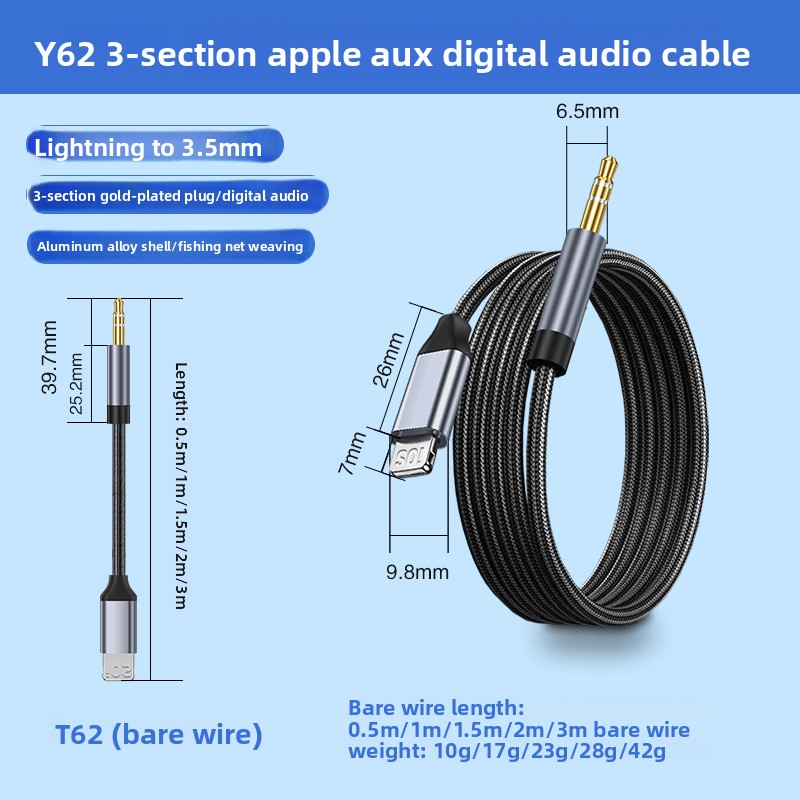 AUX-Auto-3,5-mm-Audio-Typ-C-Kopfhörer-Computer-Lautsprecher-Mikrofon-Handy-Soundkarte Live-Streaming-Verbindungskabel_voghion.com