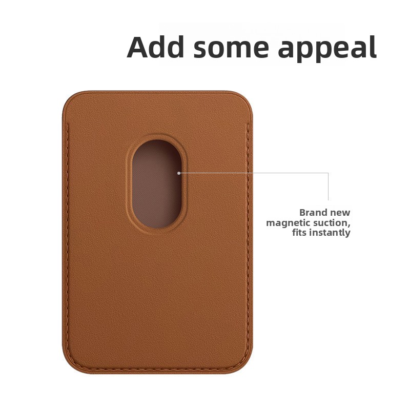 Magnetic Leather Card Case For Iphone 13 And Iphone 13 Pro Magsafe_voghion.com