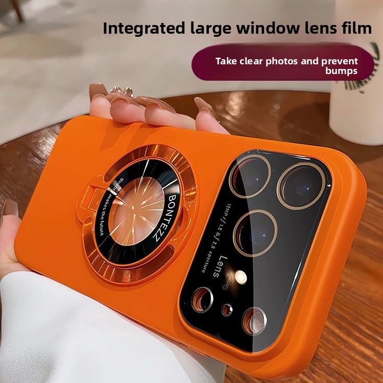 Instantly Transform Into Phone Large Window Leak-proof Magnetic Stand Compatible With IPhone 16 Protective Cover IPhone_voghion.com
