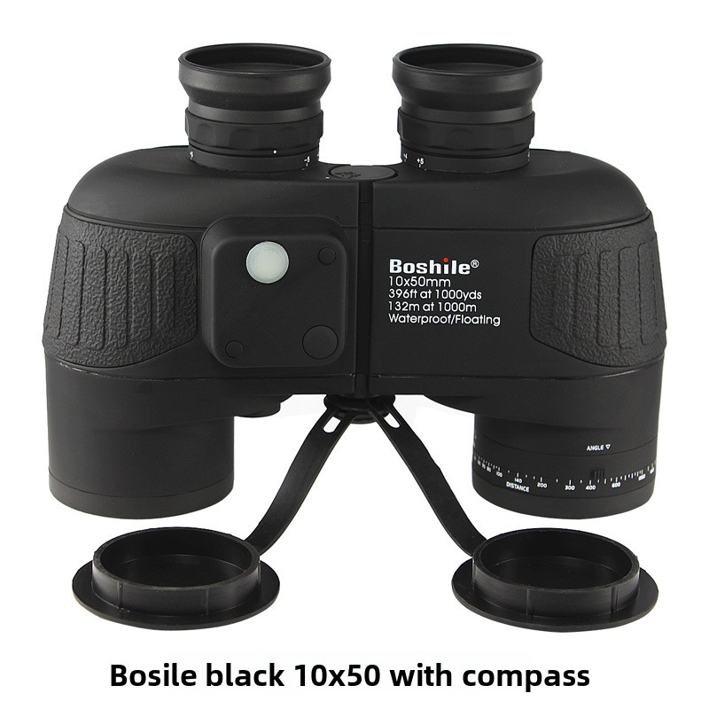 Boshile 10x50 Outdoor Binoculars Waterproof Hd With Compass Rangefinder_voghion.com