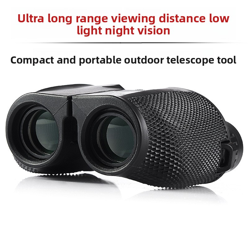 Maifeng 10x25 Small Telescope High Magnification HD Reverse Paul Portable Low Light Night Vision Binoculars_voghion.com