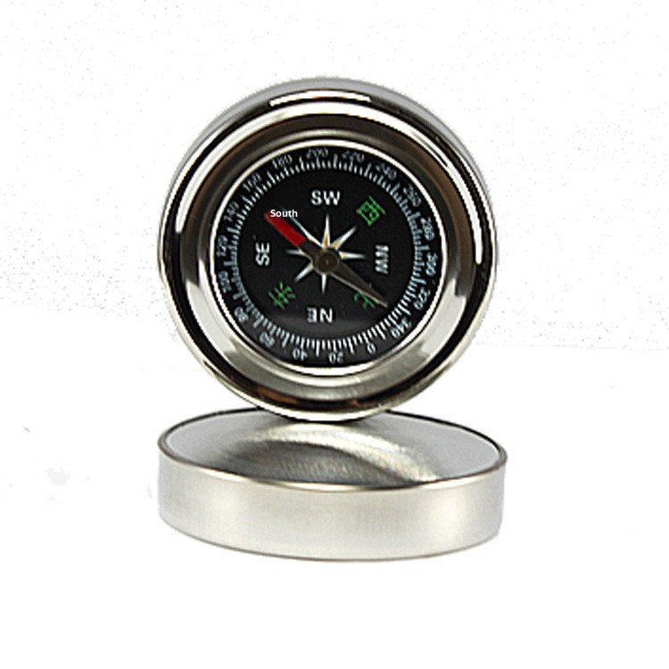 Metal Compass With North Indicator In Stainless Steel Design_voghion.com