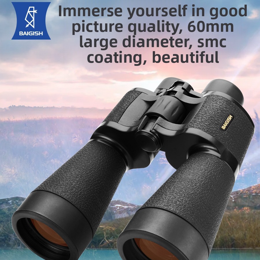 Russian Begos 20X60ed Binoculars HD High Magnification Night Vision Large Diameter Spotting Scope_voghion.com