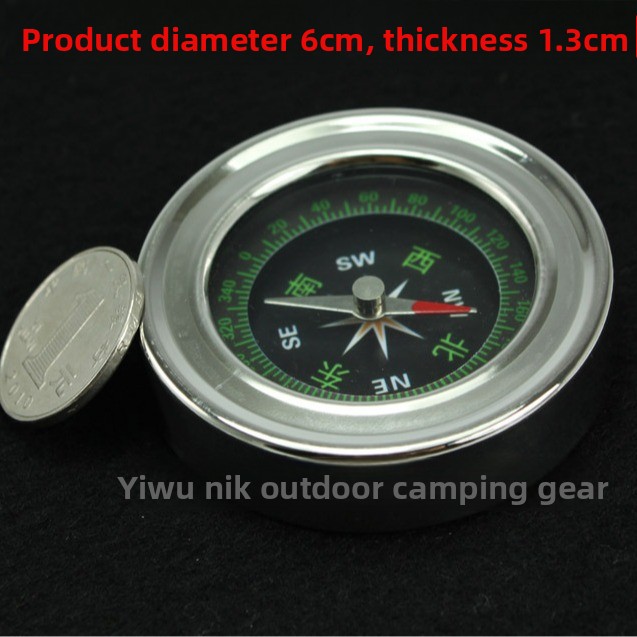 Metal Compass With North Indicator In Stainless Steel Design_voghion.com