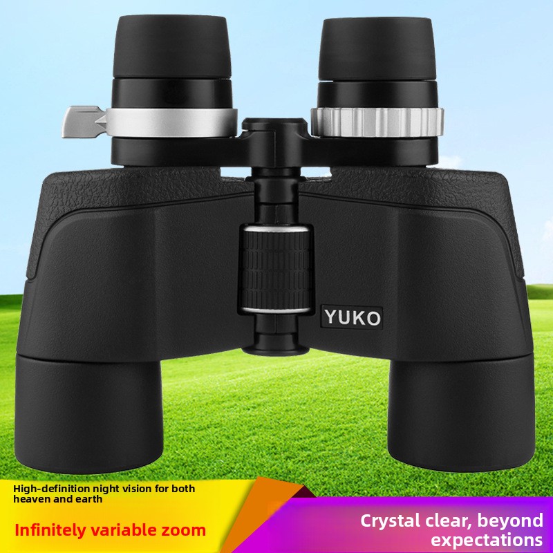 Telescopio YUKO ad alto ingrandimento 8-21x50 HD Zoom Visione notturna Non a infrarossi Binocolo per adulti Forze Speciali_voghion.com