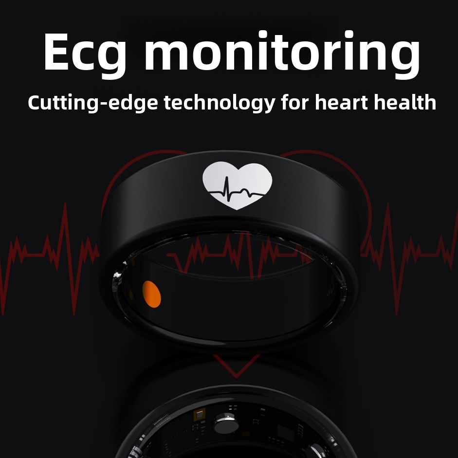 Intelligenter Ekg Gesundheitsring Mit Herzfrequenzmessung_voghion.com