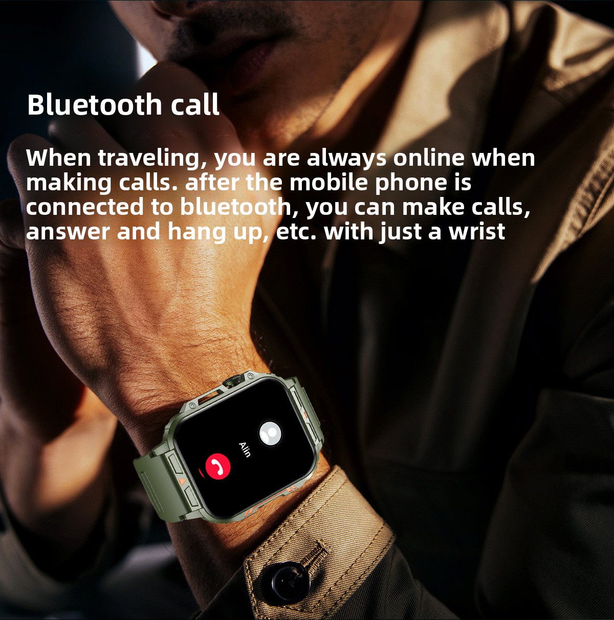 Smart Watch With Bluetooth Calling And Fitness Tracker For Men Women_voghion.com