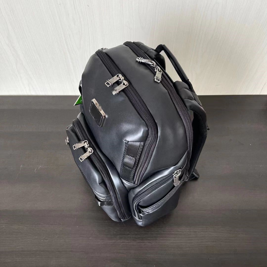 Full Leather Modern Men's Backpack For Daily Commuting And Computer Use 932789D_voghion.com