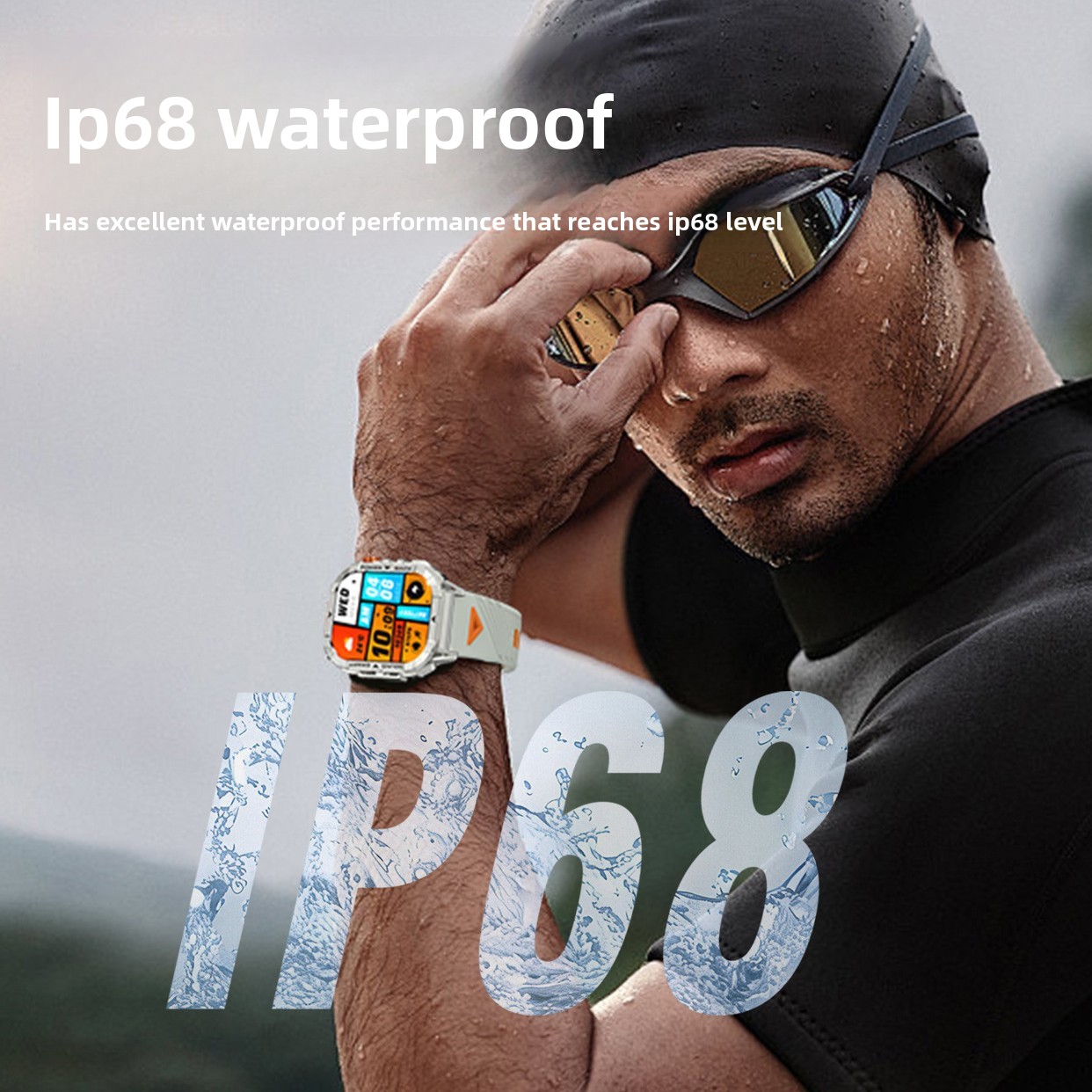Smartwatch Mit Herzfrequenzmessung Bluetooth-anruf Und Hd-display_voghion.com