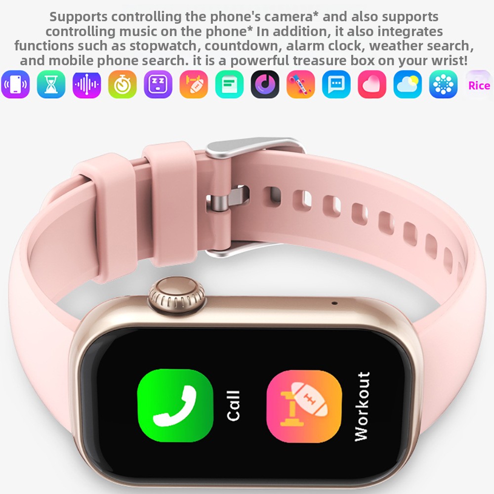 Damen Smartwatch Mit Bluetooth-telefonie Und Herzfrequenzmesser_voghion.com