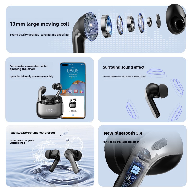 Auricolari true wireless noise-cancelling con lunga autonomia_voghion.com