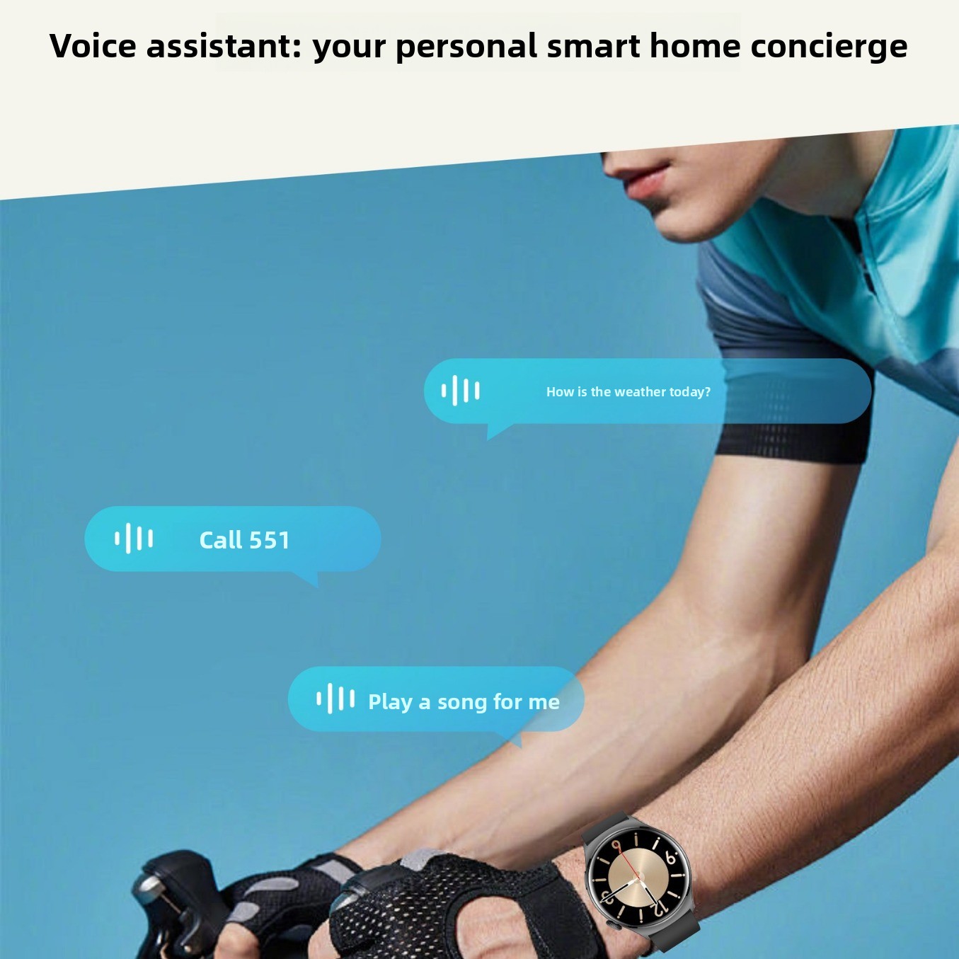 Smart Watch Qx10 Bluetooth Call Heart Rate Monitor Unisex Fitness_voghion.com