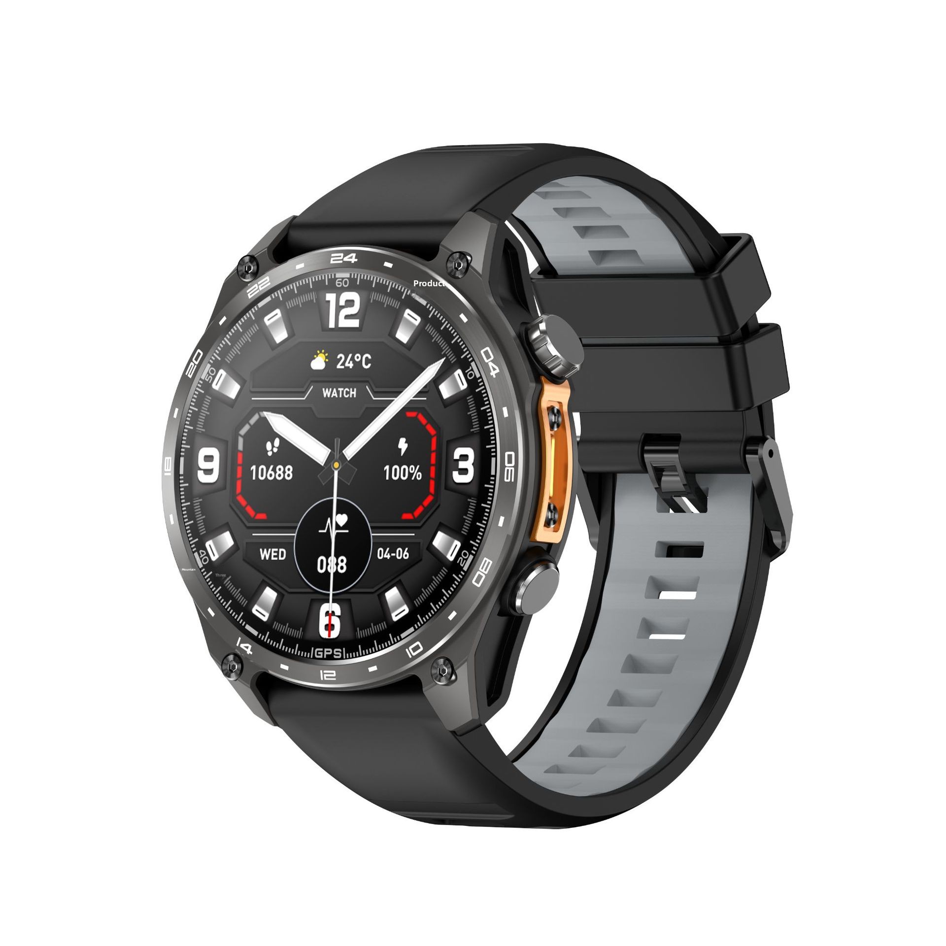 Hd300pro Gps Smartwatch Wasserdicht Mit Herzfrequenzmessung_voghion.com