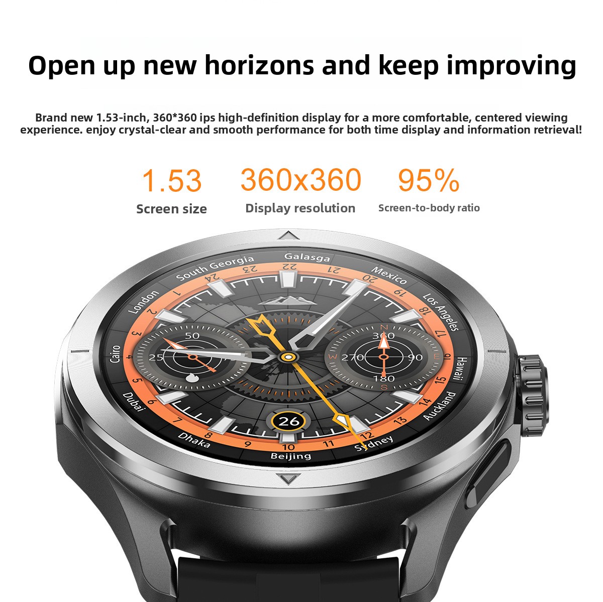 Reloj inteligente con llamadas bluetooth y seguimiento salud_voghion.com