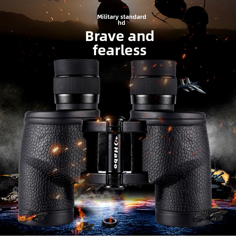 New Military-grade 8x32 Binoculars, High-power, High-definition, Low-light Night Vision, All-metal Telescope With_voghion.com
