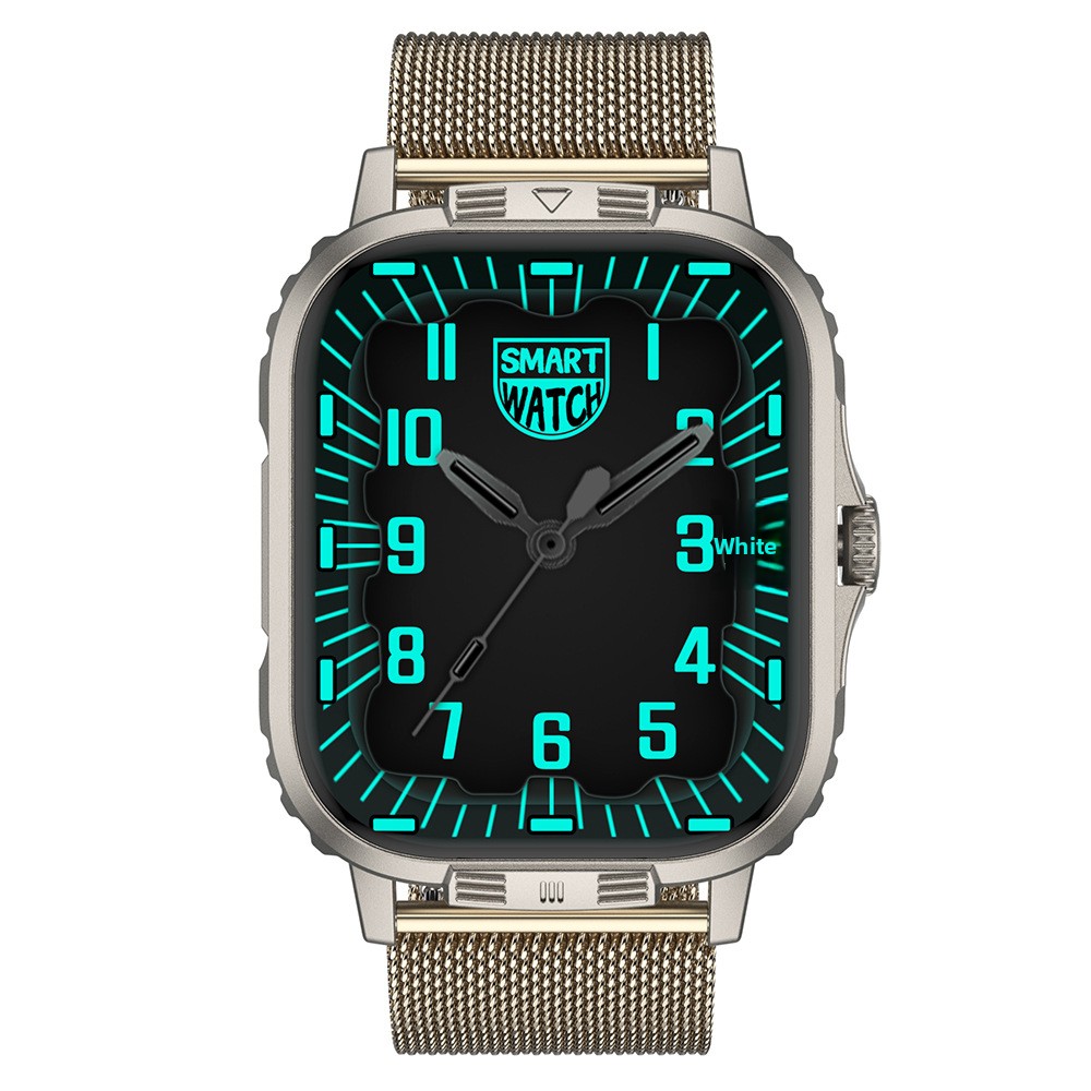 Smartwatch Mit Bluetooth-telefonie Herzfrequenz & Fitness-tracker_voghion.com