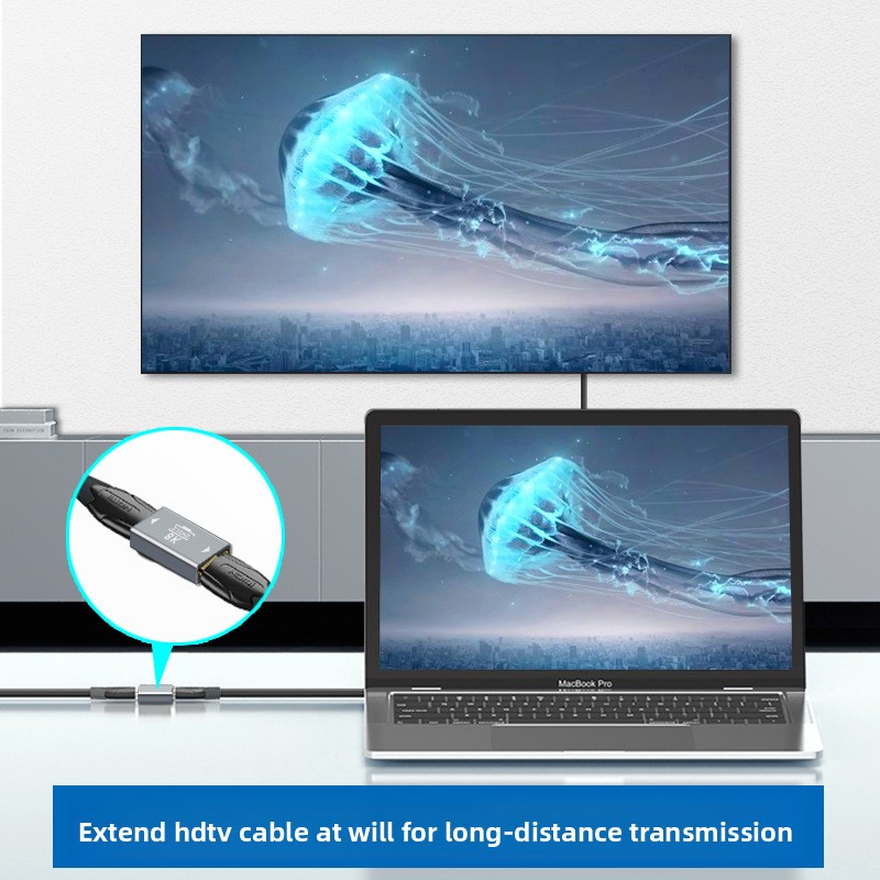 Hdmi adapter ženski na ženski in moški na ženski 4k_voghion.com