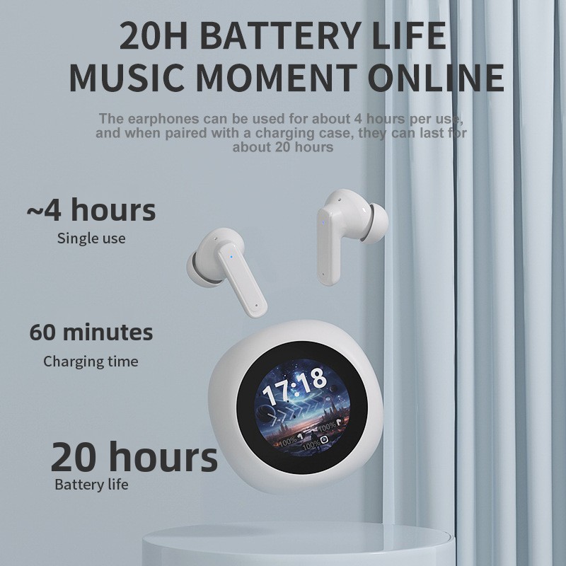 A18 Tws Wireless Bluetooth Headphones With Anc Noise Reduction_voghion.com