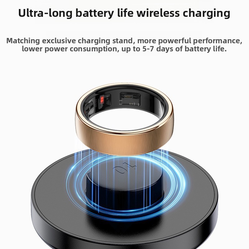 Neu R10 Smart Ring Bluetooth Körper Temperatur Messung Herz Rate Blut Sauerstoff Frauen Gesundheit Schlaf Schritt_voghion.com