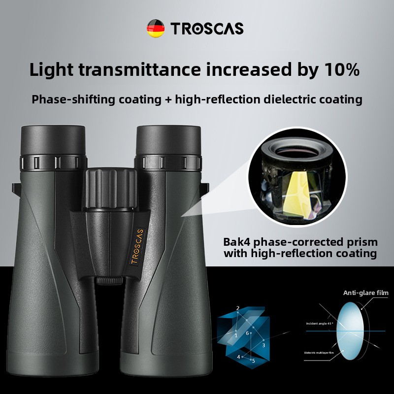 Jindiao Hd Ed Binoculars Large Eyepiece Waterproof Night Vision_voghion.com