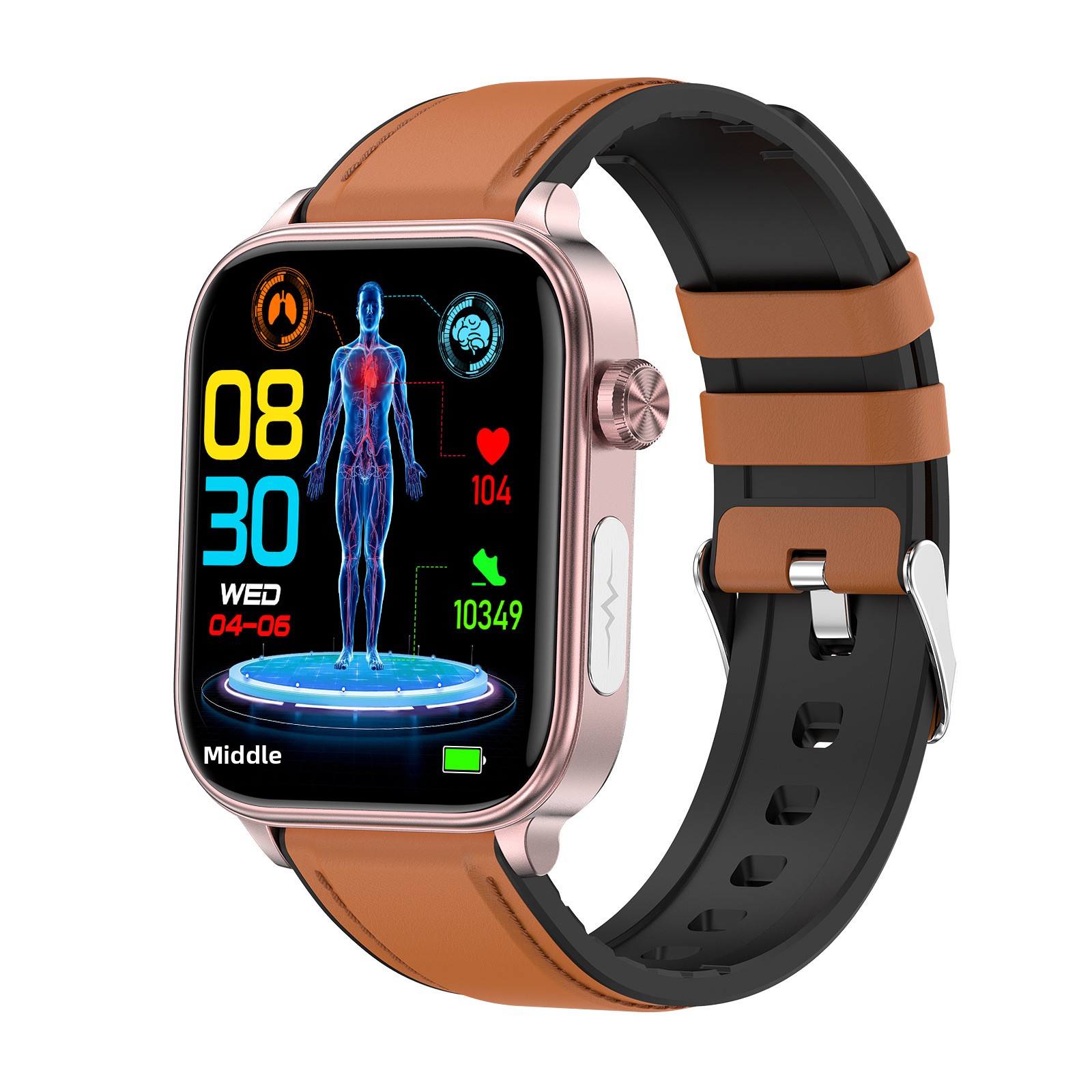 Et570 Smart Watch With Ecg Heart Rate And Bluetooth Calling_voghion.com
