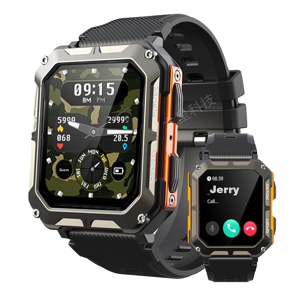 C20pro Outdoor Sports Smart Watch Bluetooth Call Waterproof_voghion.com